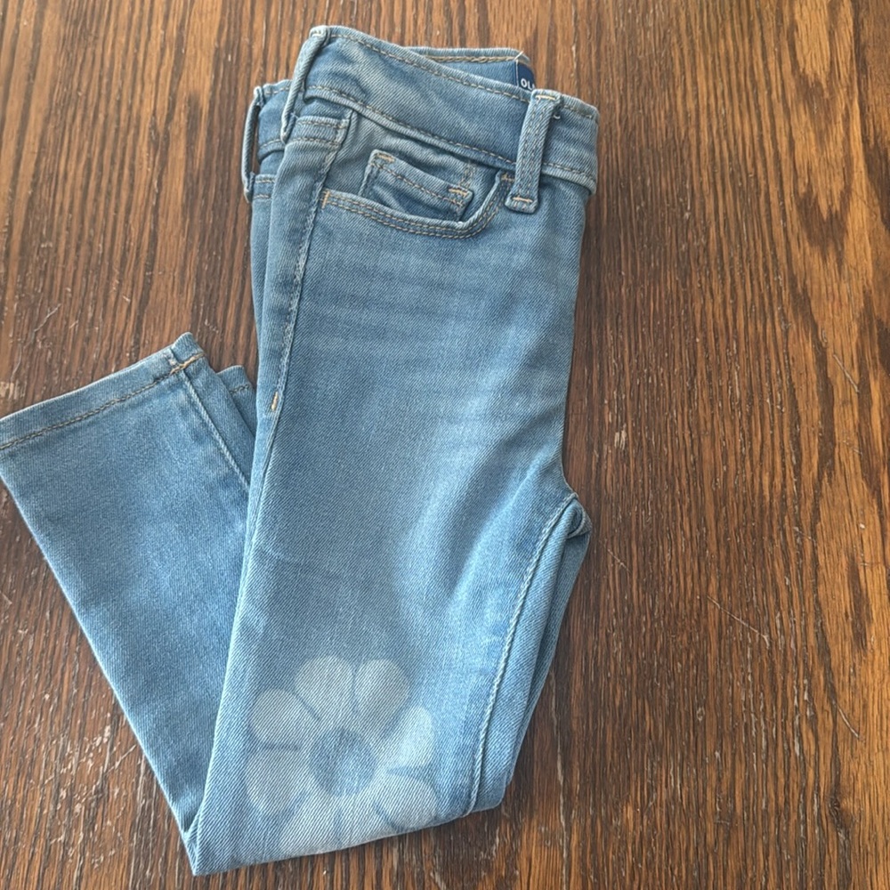 Toddler Girl Old Navy Floral Jeans